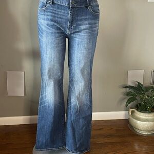 White House Black Market Denim Mid-Rise Slim Boot Soft Jeans